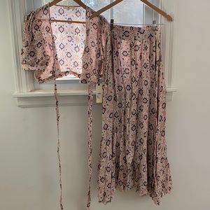 Nightcap Shirt and Skirt Set
